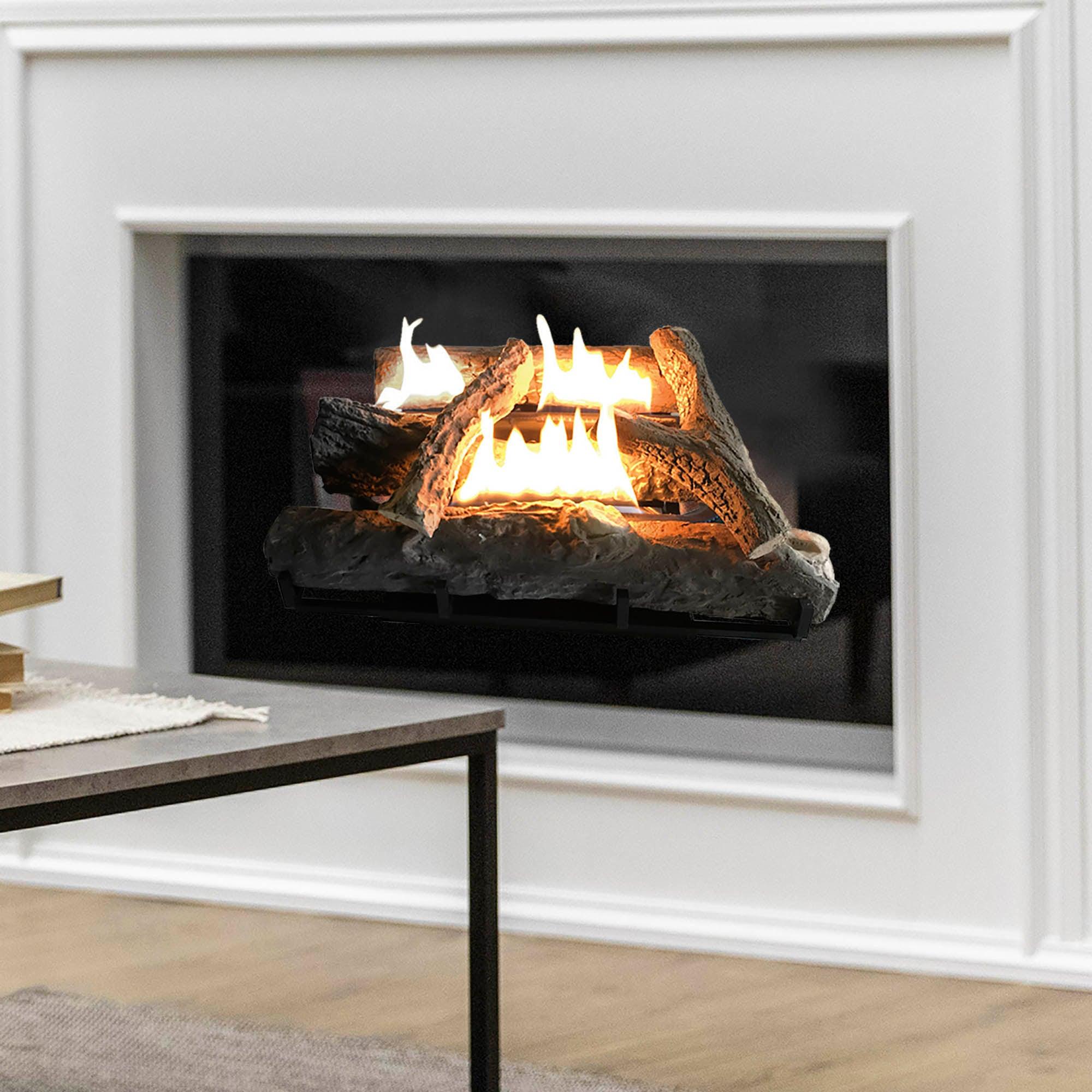 ALVA GFP101 Log Fireplace Gas Heater 670MM Wide - Image 8