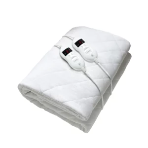 ALVA PPQUD Cotton Quilt King Fitted Electric Blanket / 8 Heat Settings& Timer