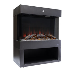 Eurolux RHE16 Modern Freestand Electric Fireplace 1800W