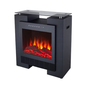 Eurolux RHE17 Delux Freestand Electric Fireplace with shelve 1800W