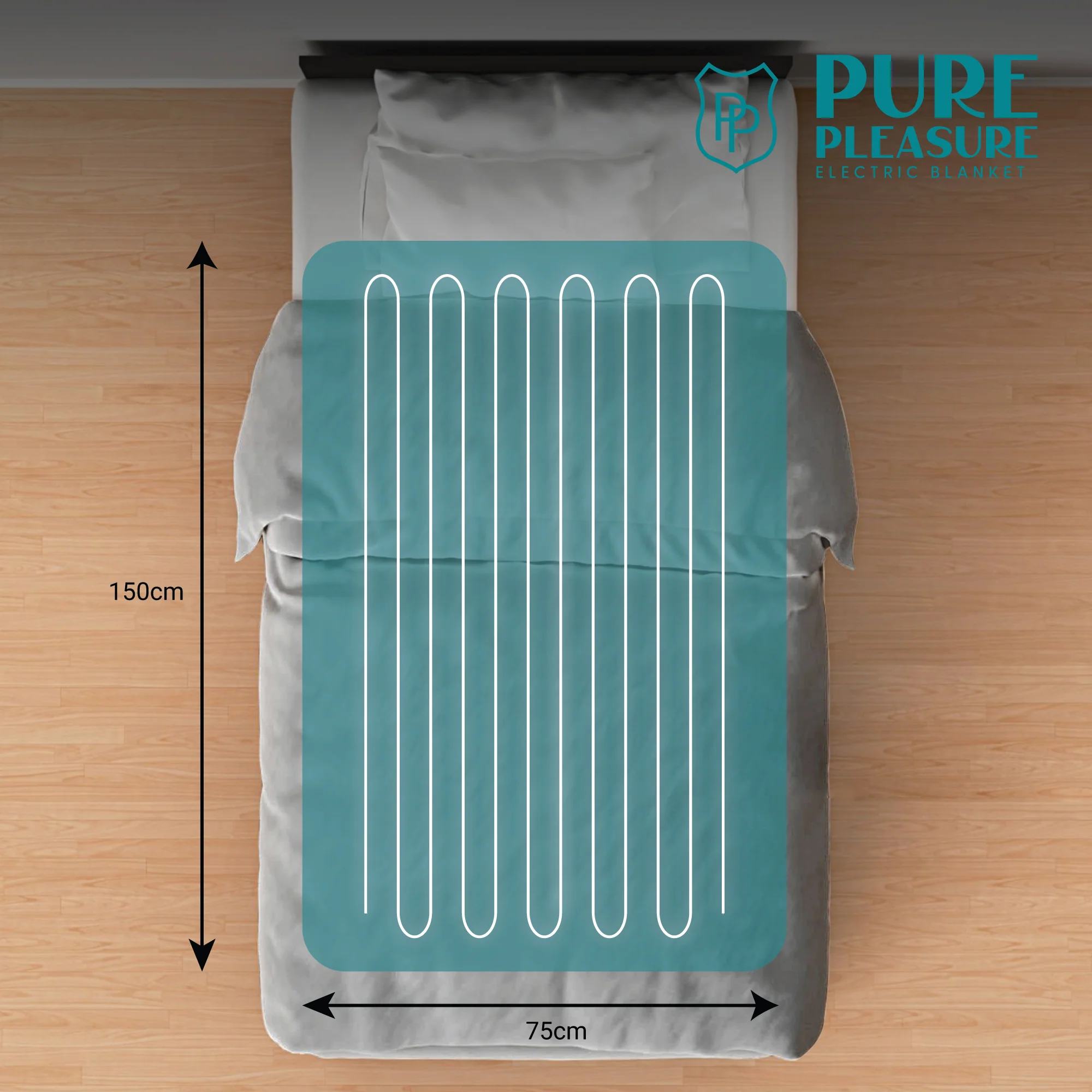ALVA PPTDD Double Electric Blanket - Tie-Down Non Fittted - Image 7