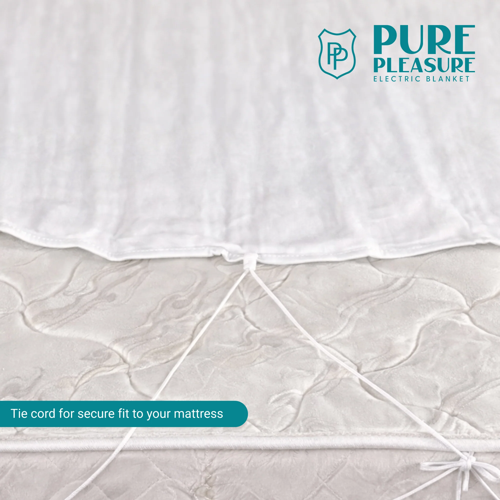ALVA PPTDD Double Electric Blanket - Tie-Down Non Fittted - Image 3
