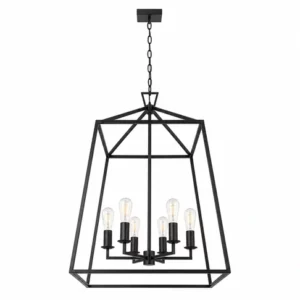K Light WE-KLCH-392 XL Inverted Pentagon Ranch Pendant