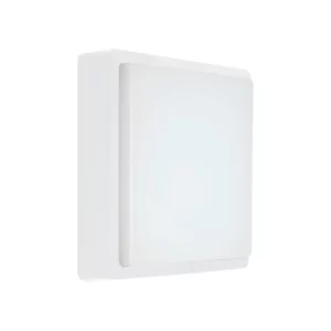 Spazio Kwele 4532.4031 White Square Exterior Bulkhead - 4000K