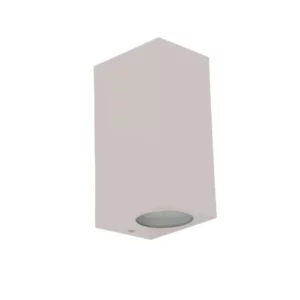 Spazio BLOCK P 2 Light 4556.2.50 Grey Up and Down Wall Light