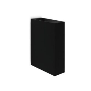 Spazio RAZOR 4548.4030 Black Up and Down Wall Light 4000K