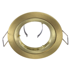 Brightstar DL244 Gold Satin Straight Bayonet Lock Downlight