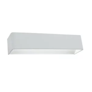 Brightstar WB342 LED White Aluminium with Acrylic Up and Down Facing
