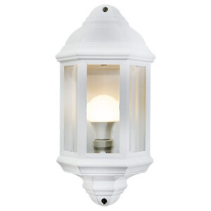 Eurolux O24W Lantern 3 Panel Half Wall Light