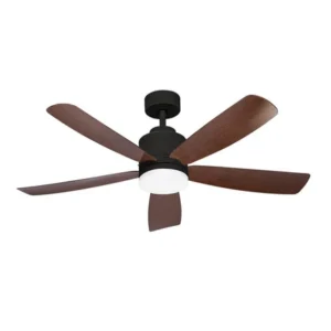 Brightstar FCF112 Black 5 Blade LED Ceiling Fan