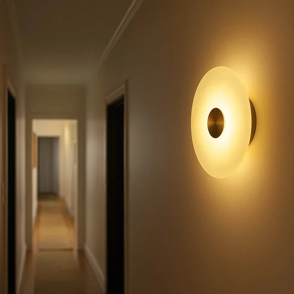Eurolux W673 Vara Wall Light Gold & Marble LED - Image 2