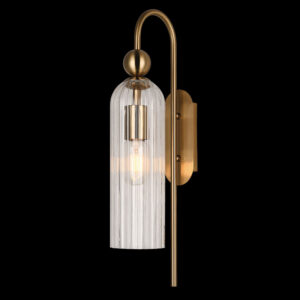 K Light T-KLW-750/CL Belle Glass Wall Light