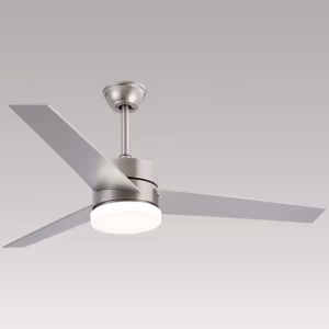 Elor FLR-2116-SS Satin Silver 18W CCT LED 3 Blade Ceiling Fan